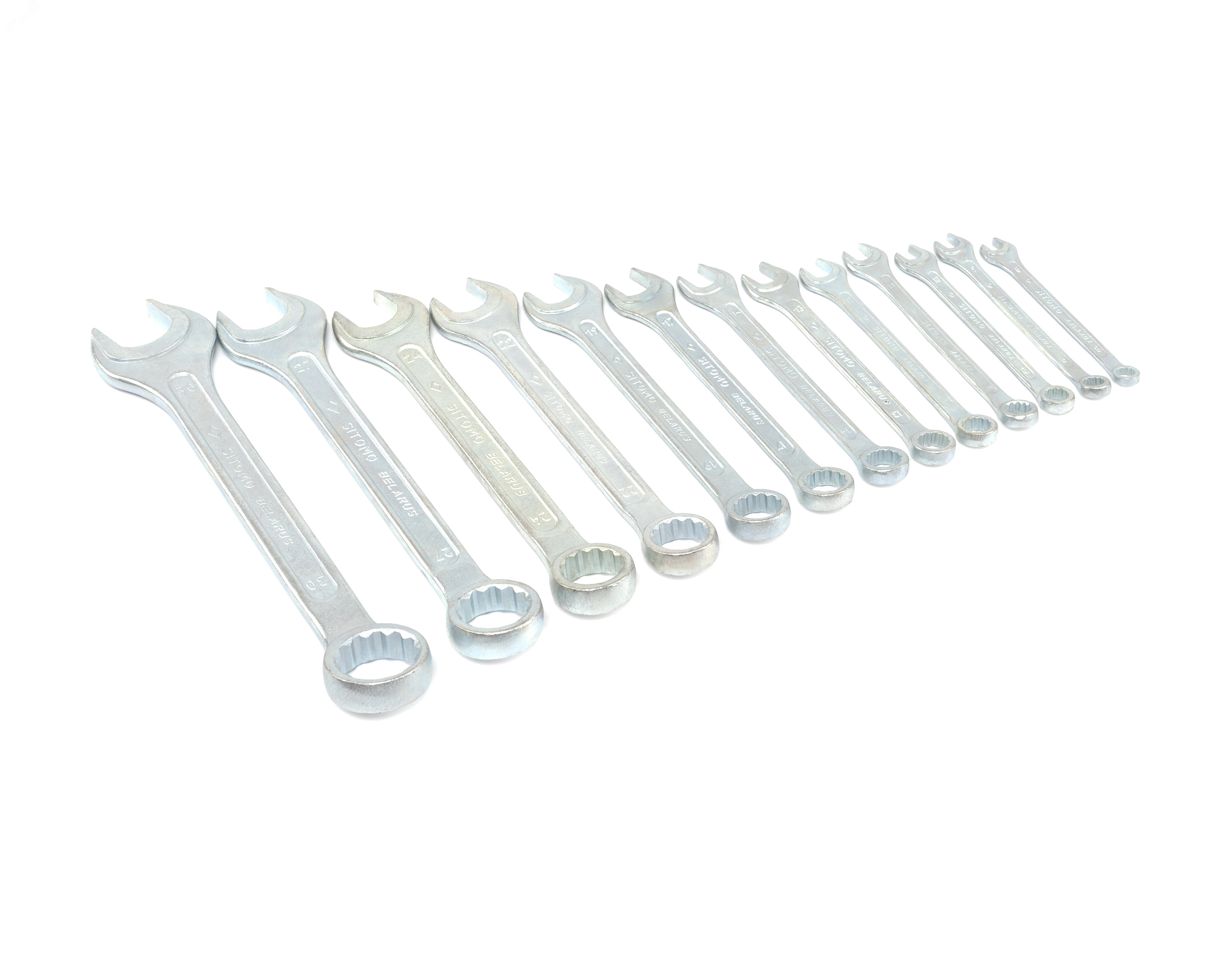 Изображение товара Набор ключей комбинированных 13 шт. 8-30 из высококачественной стали