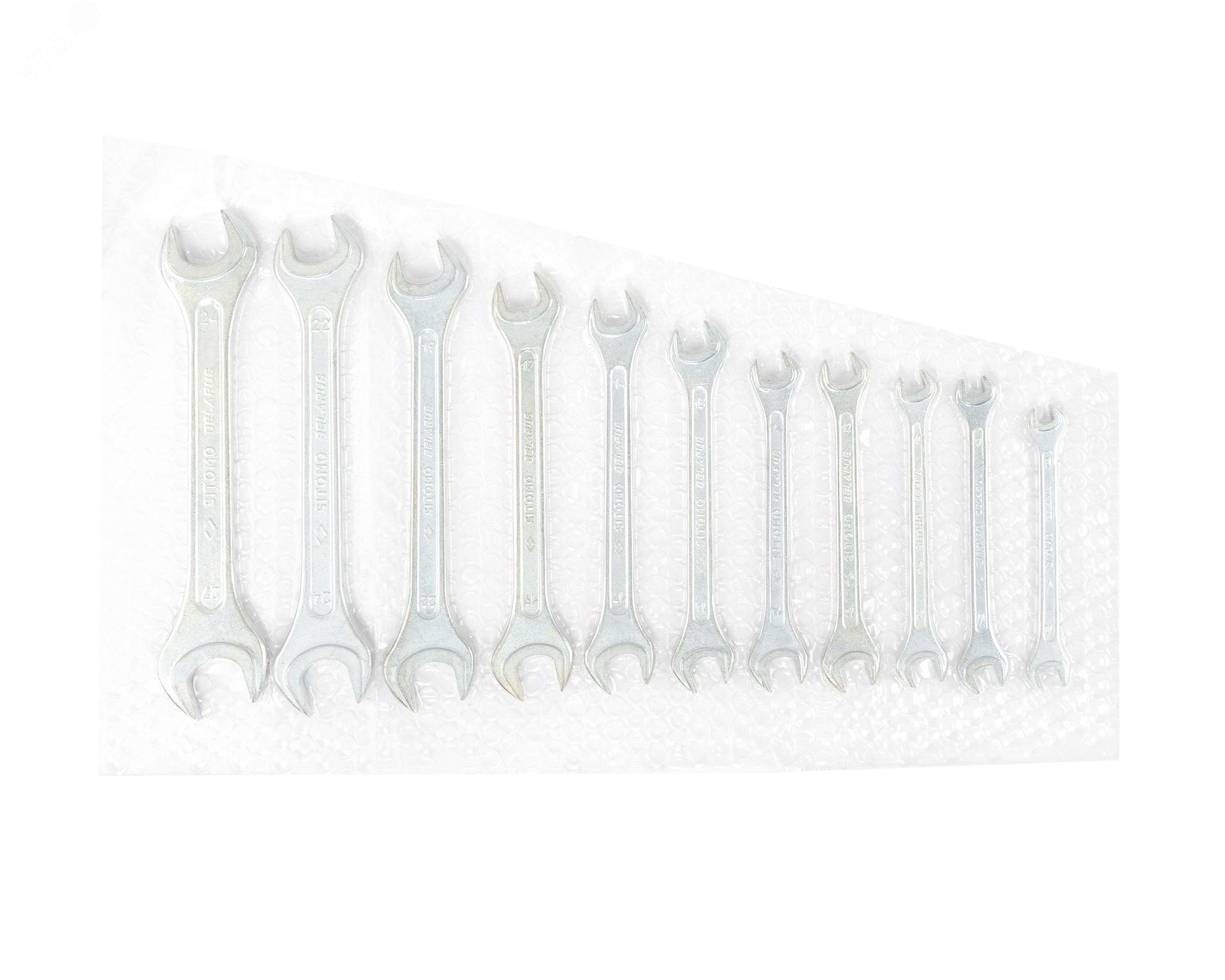 Изображение товара Набор гаечных ключей КГД-11 8-27 мм вакуумная упаковка профессиональный инструмент