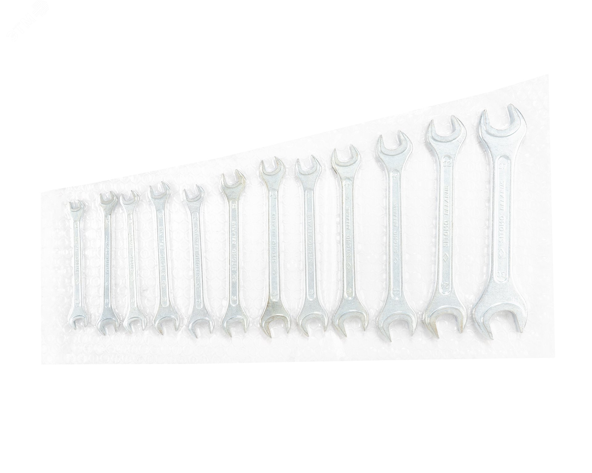 Изображение товара Набор гаечных ключей КГД-12 (8-30) вакуумная упаковка