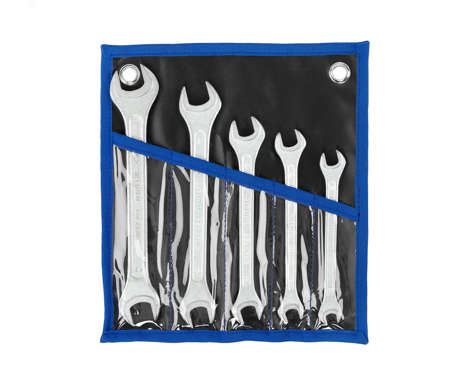 Изображение товара Набор ключей гаечных КГД-5 (8-19) ПВХ сумка (шт)