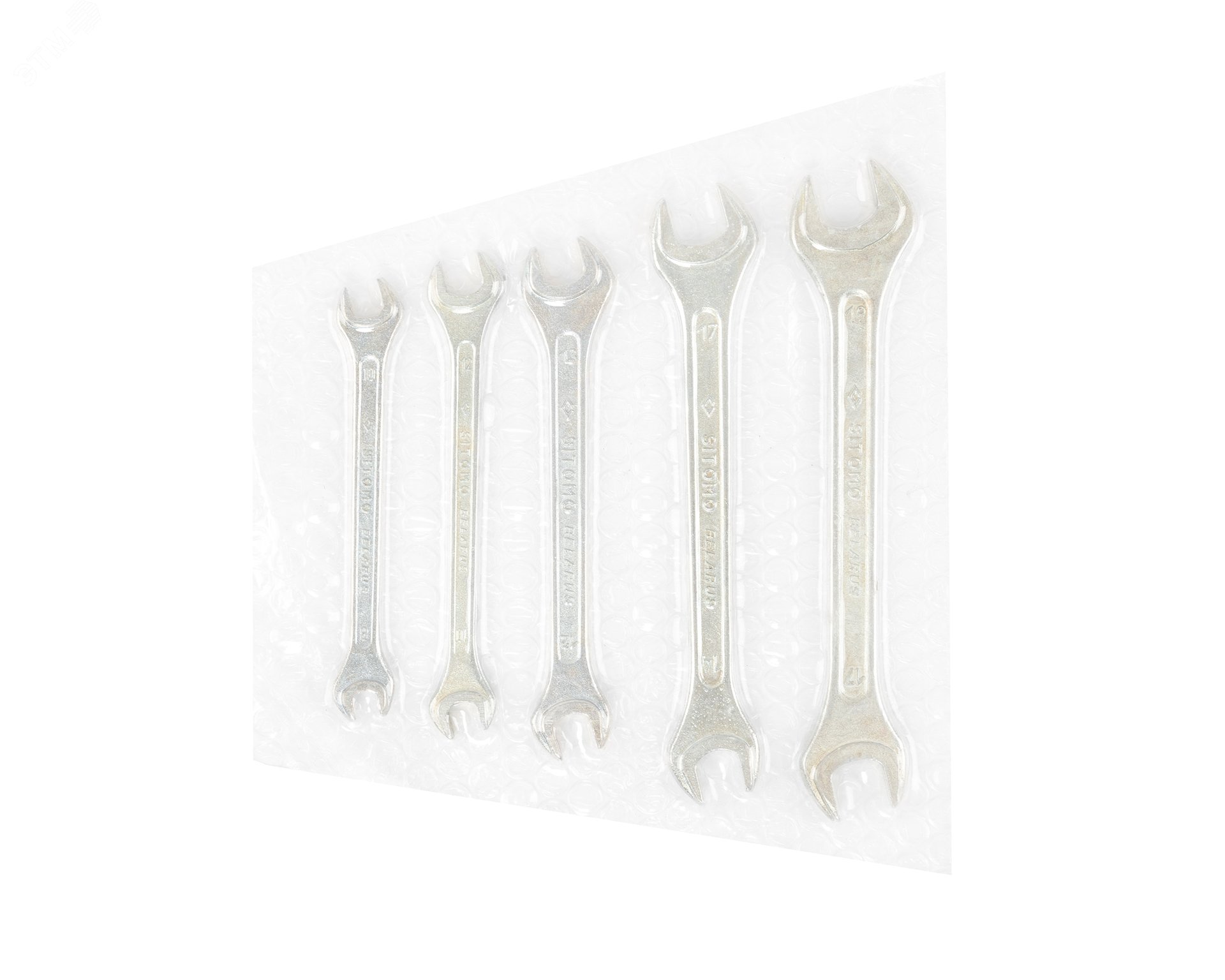 Изображение товара Набор ключей гаечных КГД-5 (8-19) вакуумная упаковка (шт)