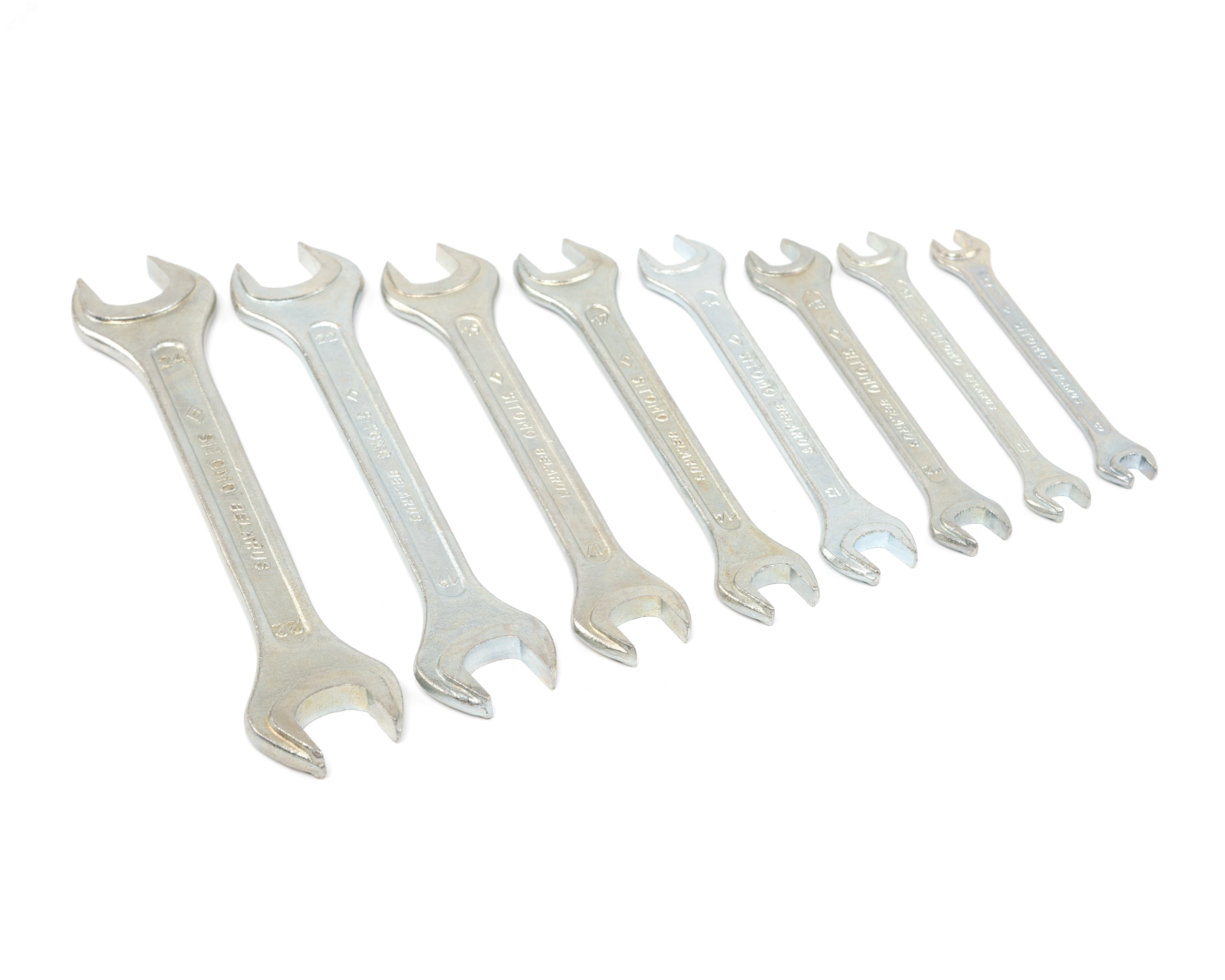 Изображение товара Набор гаечных ключей КГД-8 (8-24) в ПВХ сумке Беларусь