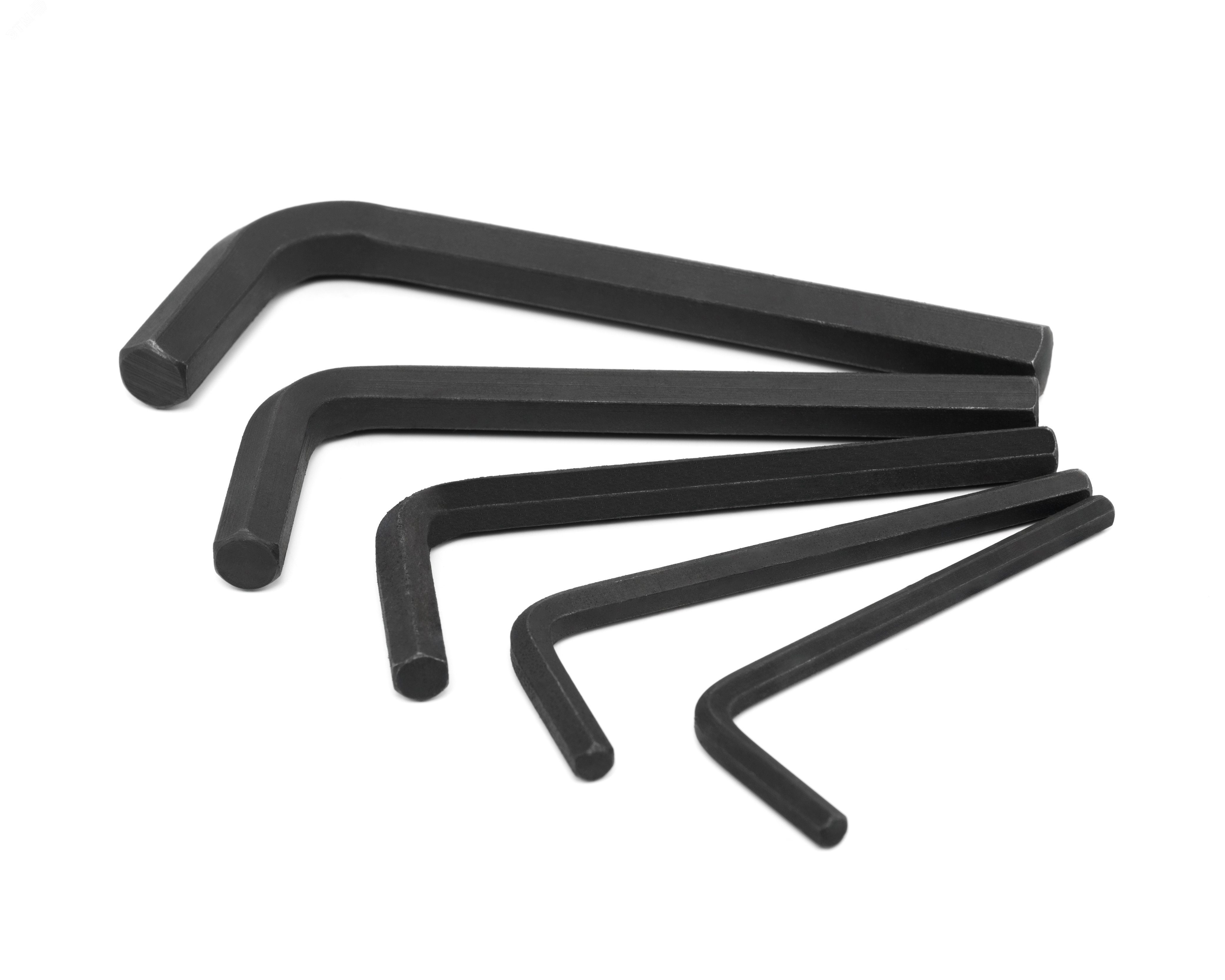 Изображение товара Набор шестигранных ключей 5-12 мм ПВХ сумка 5 шт Беларусь