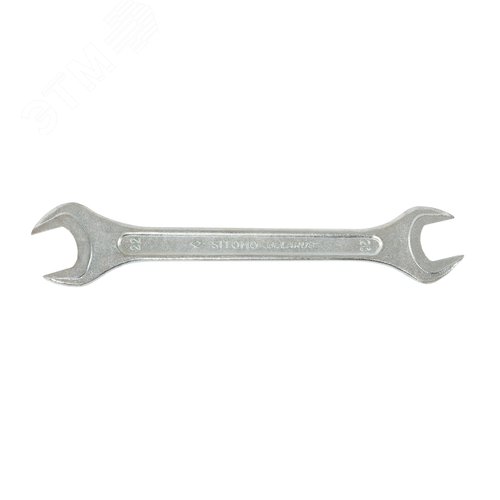 Изображение товара Ключ гаечный рожковый двусторонний 20x22 оцинкованный (шт)