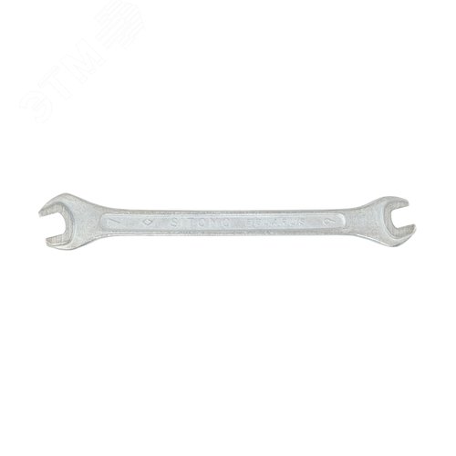 Изображение товара Ключ гаечный рожковый двусторонний 6x7 оцинкованный (шт)