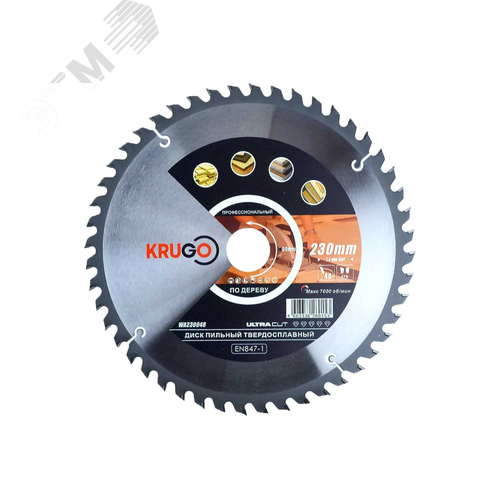 Изображение товара Пильный диск 230 x 2.4/1.6 x 48T x 30mm KRUGO (шт)