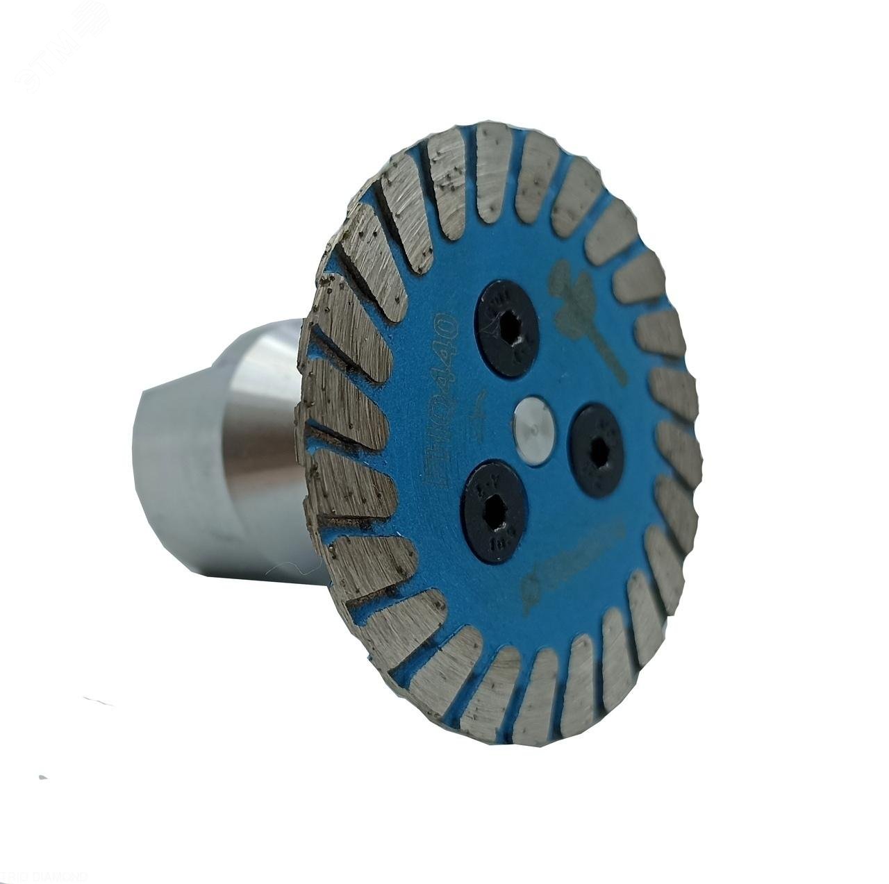 Изображение товара Диск алмазный отрезной 50х М14 Турбо с фланцем TRIO-DIAMOND