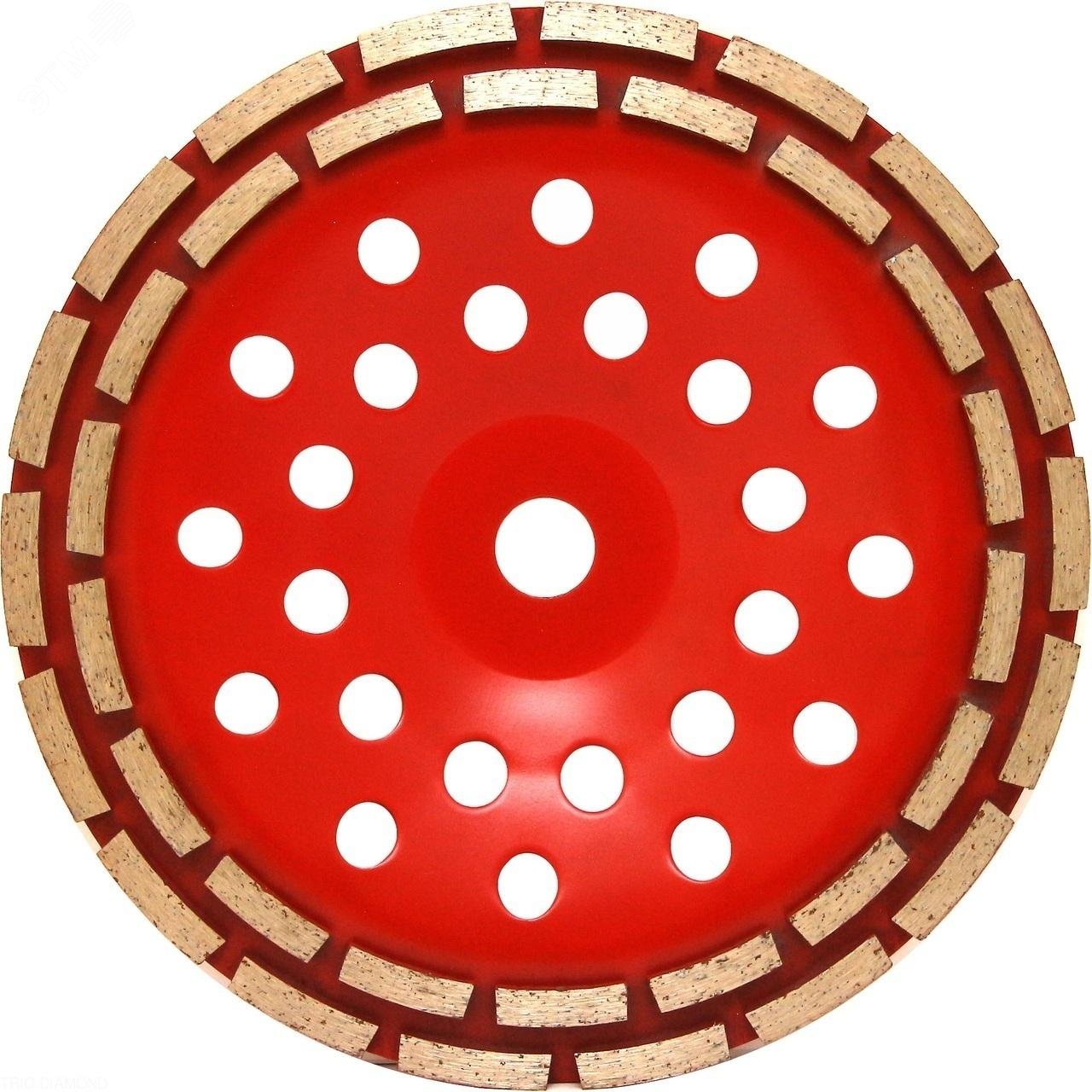 Изображение товара Чашка алмазная 230 Сегментная двухрядная (шт)