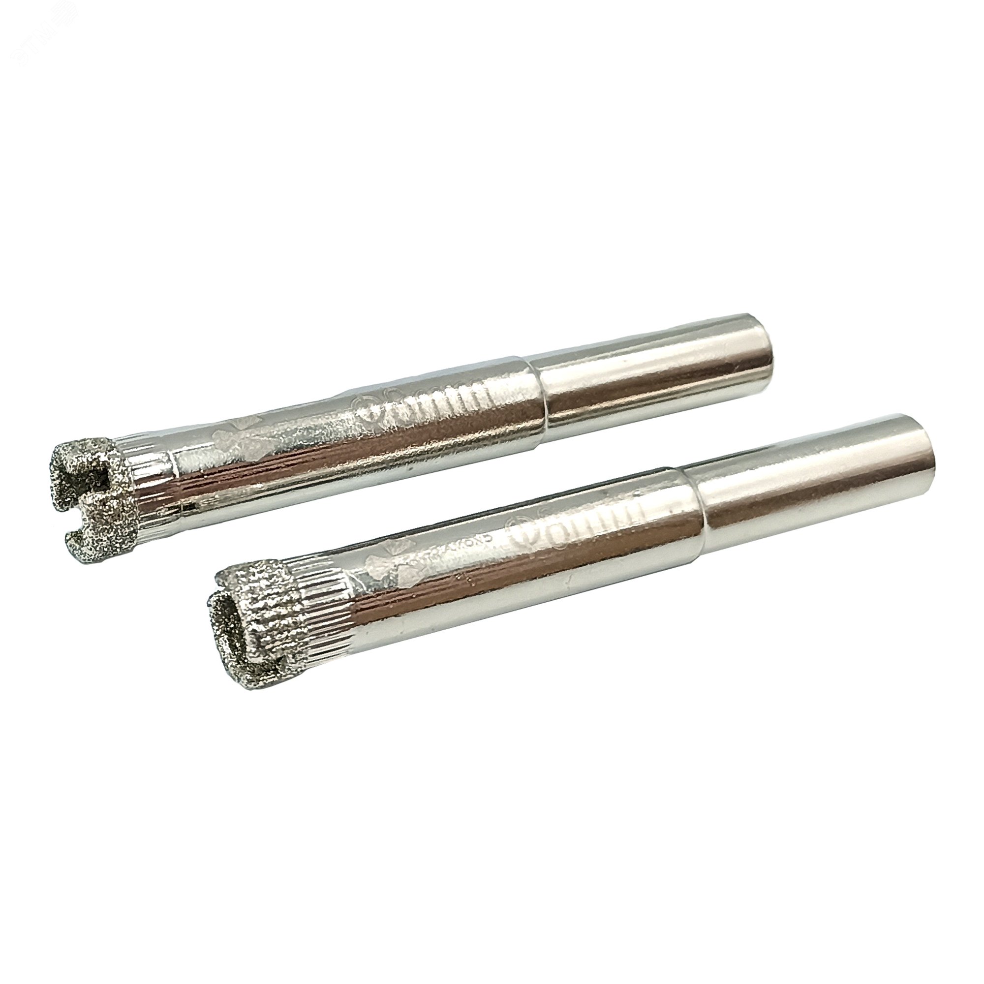 Изображение товара Коронка алмазная 8 мм по плитке и стеклу комплект 2 шт мокрое сверление