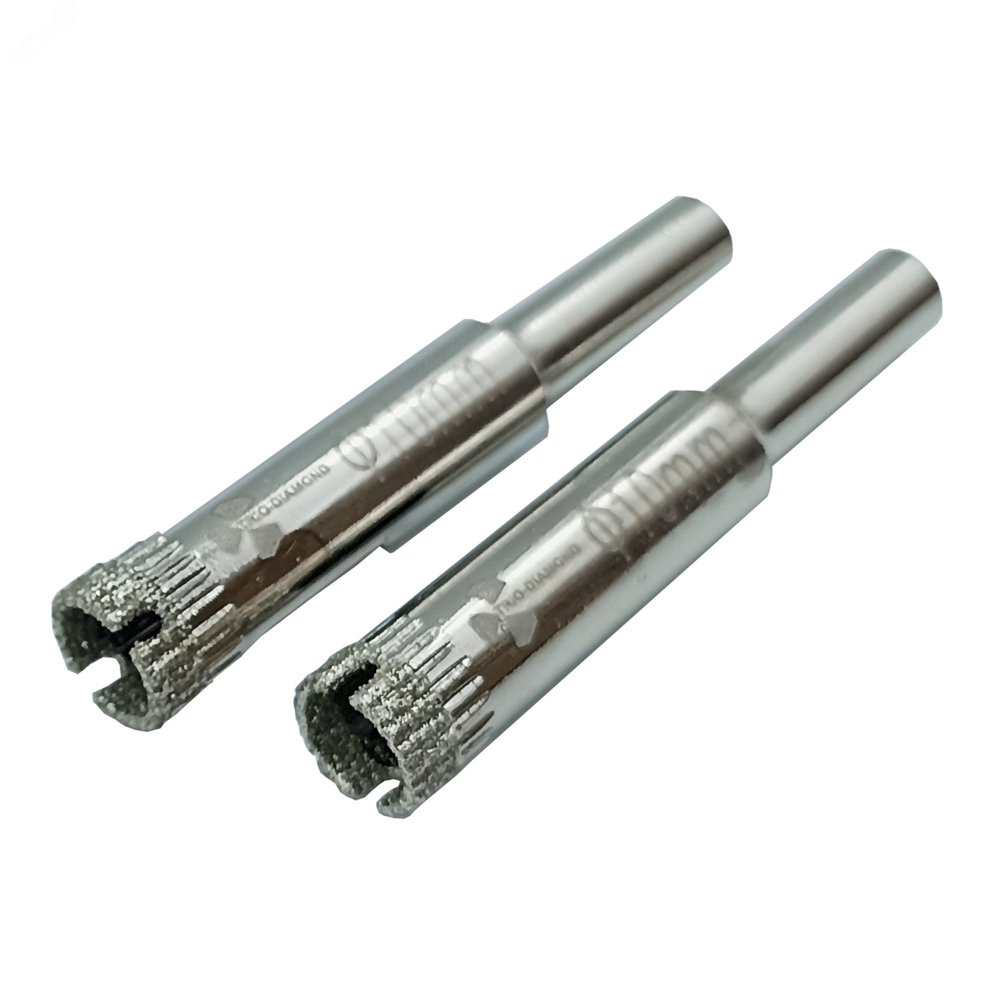 Изображение товара Коронка алмазная 10 мм комплект 2 шт. для плитки и стекла TRIO-DIAMOND