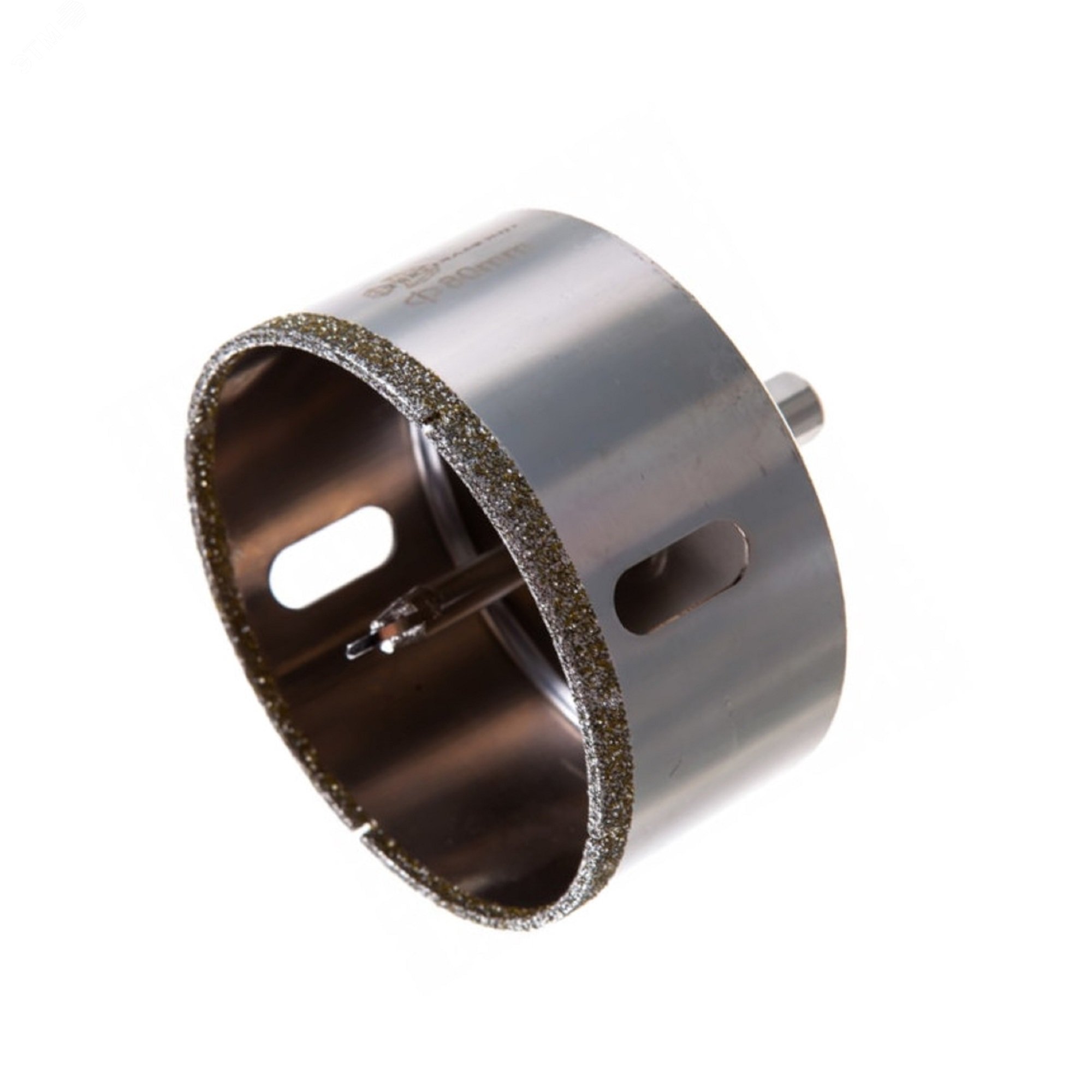 Изображение товара Коронка алмазная с центрирующим сверлом 80 мм по плитке и стеклу TRIO-DIAMOND