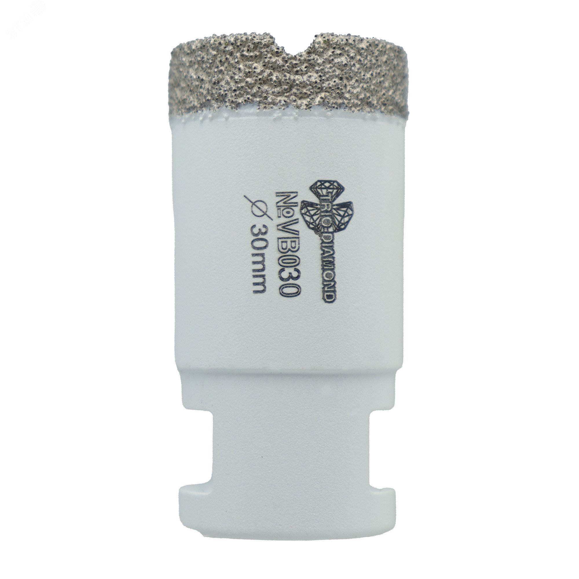 Изображение товара Коронка алмазная с техническим воском 30 мм Vacuum Brazed М14 сухое мокрое сверление