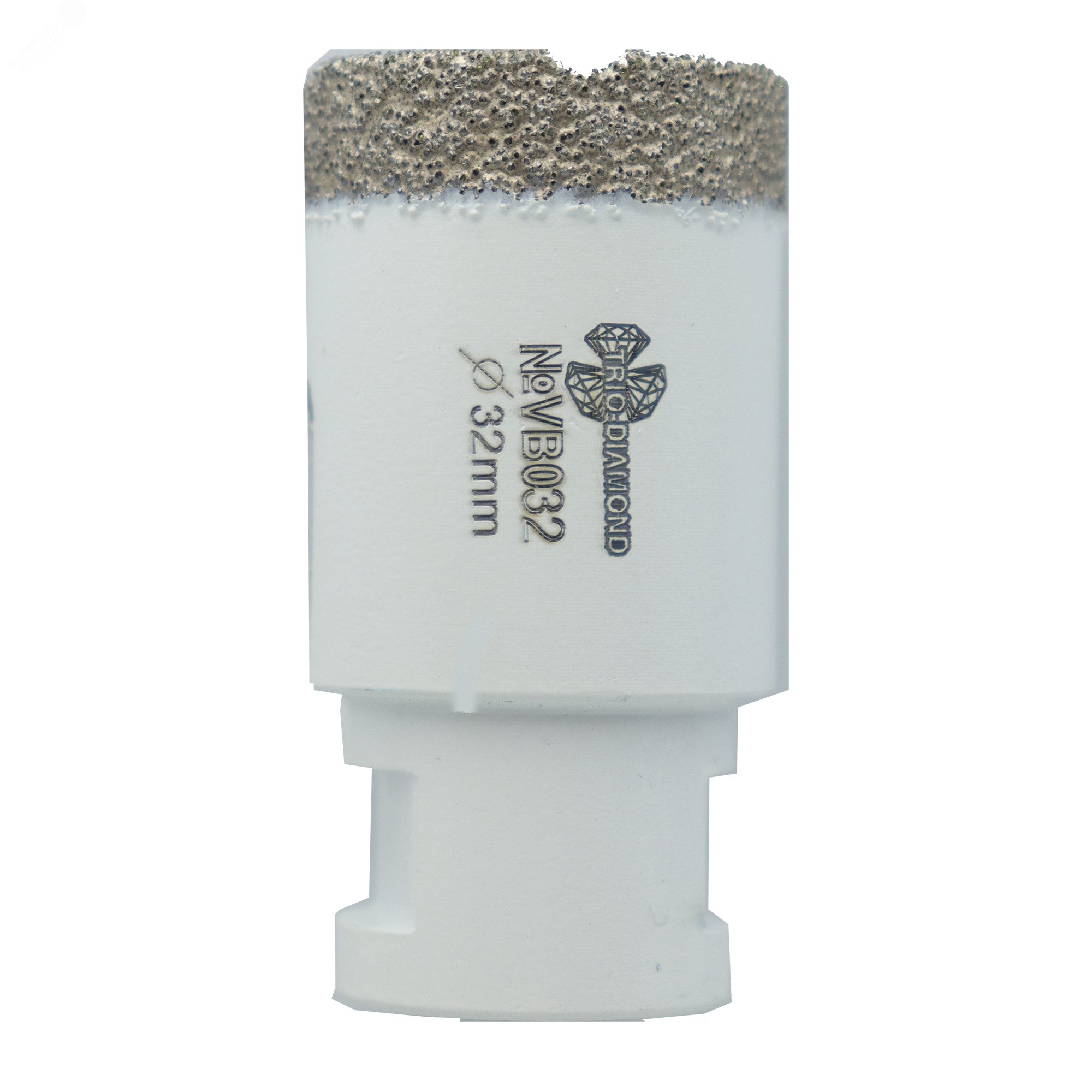 Изображение товара Коронка алмазная 32 мм для сухого и мокрого сверления Vacuum Brazed М14 TRIO-DIAMOND