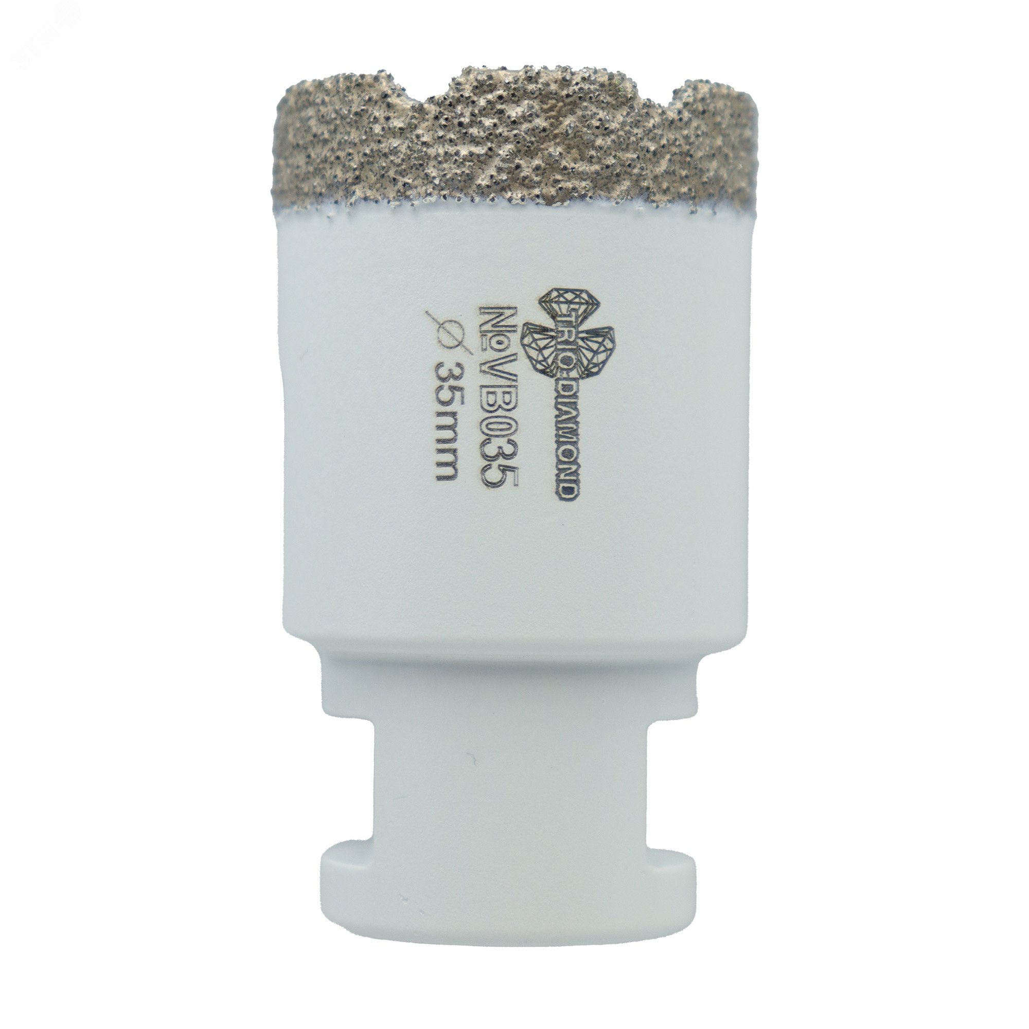 Изображение товара Алмазная коронка 35 мм Vacuum Brazed М14 для сухого мокрого сверления TRIO-DIAMOND