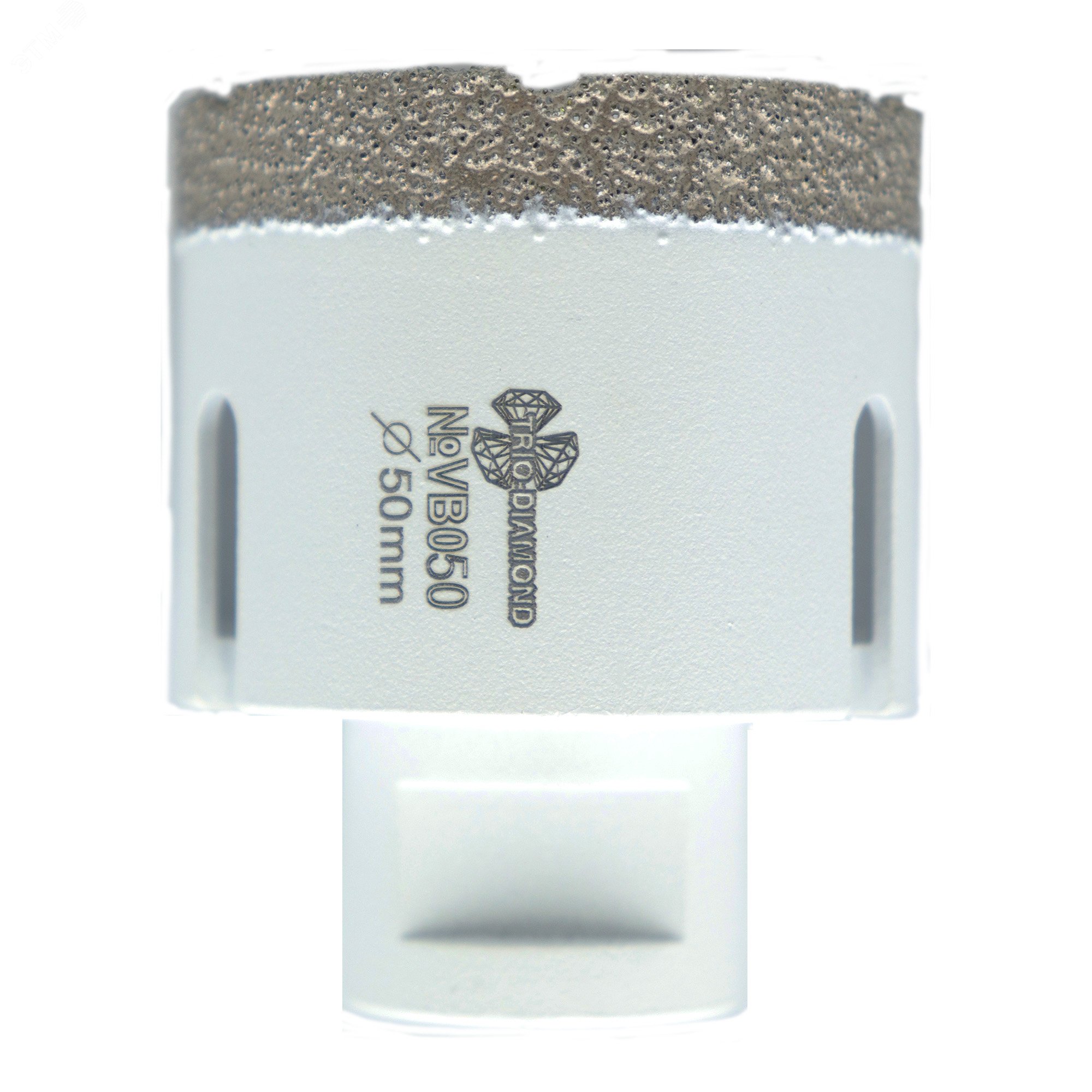 Изображение товара Коронка алмазная 50 мм Vacuum Brazed М14 сухое мокрое сверление TRIO-DIAMOND