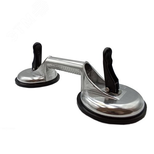 Изображение товара Присоска алюминиевая зажимная двойная для плитки и стекла 118 мм (шт)