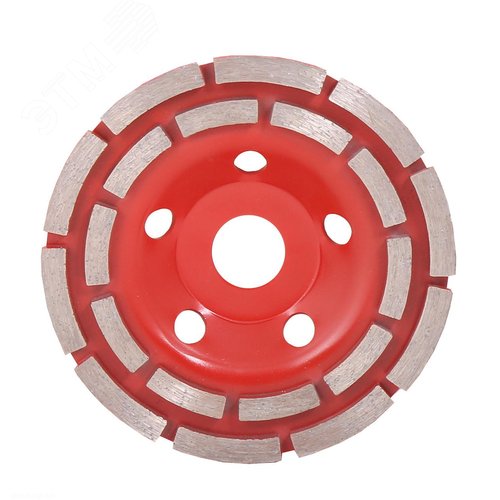 Изображение товара Чашка алмазная 125 Сегментная двухрядная (шт)