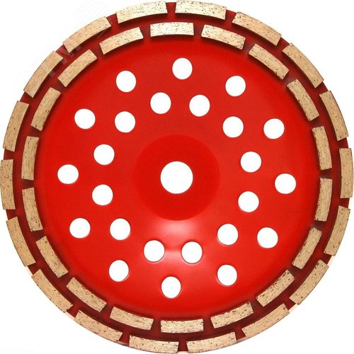 Изображение товара Чашка алмазная 230 Сегментная двухрядная (шт)