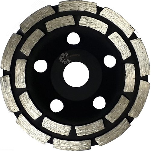 Изображение товара Чашка алмазная 125 Сегментная двухрядная Про (шт)