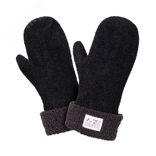 Изображение товара Перчатки утепленные (рукавицы) 2Hands 7580, ПВХ/съемный утеплитель, р-р 11 (пар)