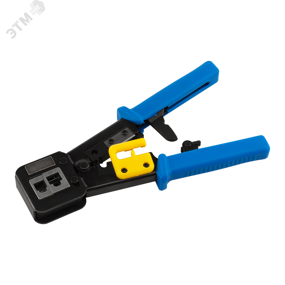 Изображение товара Инструмент обжимной для коннекторов EZ 6P 8P с храповым механизмом