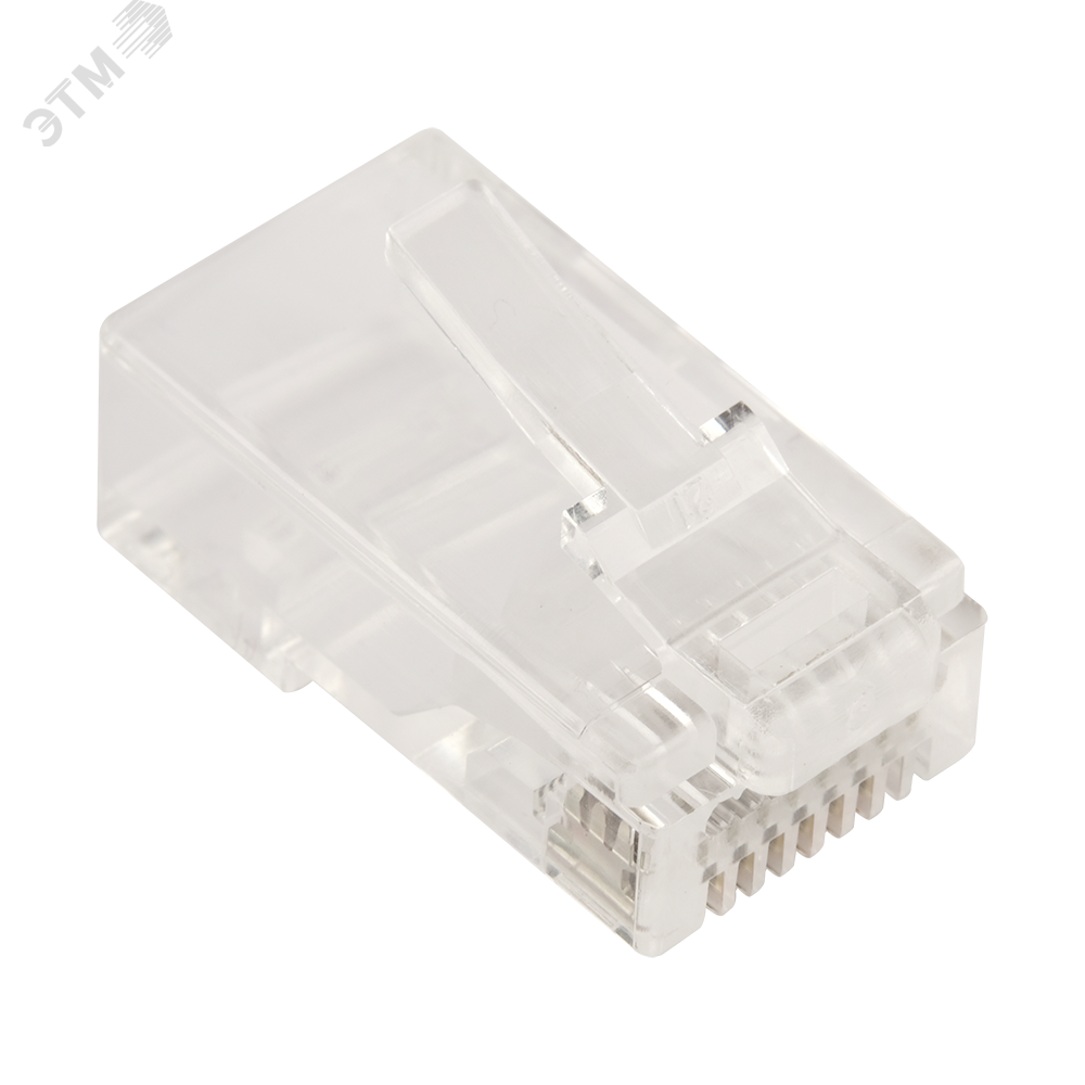 Изображение товара Коннектор RJ45 тип EZ 8P8C UTP Cat 5e упаковка 100 шт LANMASTER