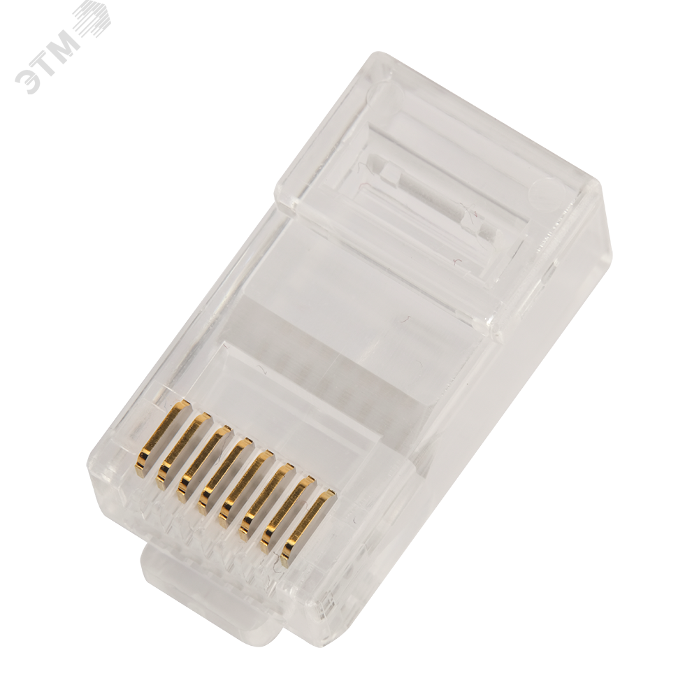 Изображение товара Коннектор RJ45 тип EZ, 8P8C, UTP, Cat 6, 100 шт