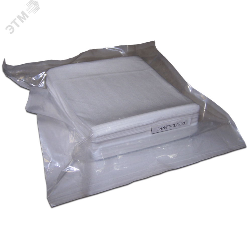 Изображение товара Салфетки безворсовые сухие, 100 шт (упак)