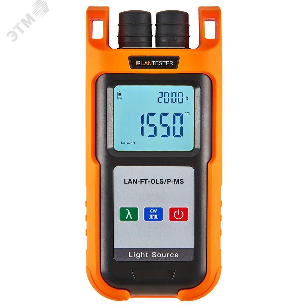 Изображение товара Высокоточный оптический источник сигнала SM+MM разъемы FC SC ST LC Изображение товара Высокоточный оптический источник сигнала SM+MM разъемы FC SC ST LC