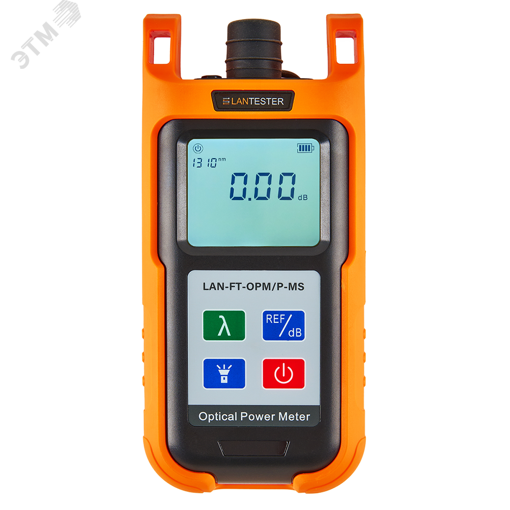 Изображение товара Измеритель оптической мощности высокоточный, SM+MM, разъемы FC/SC/ST/LC (шт)