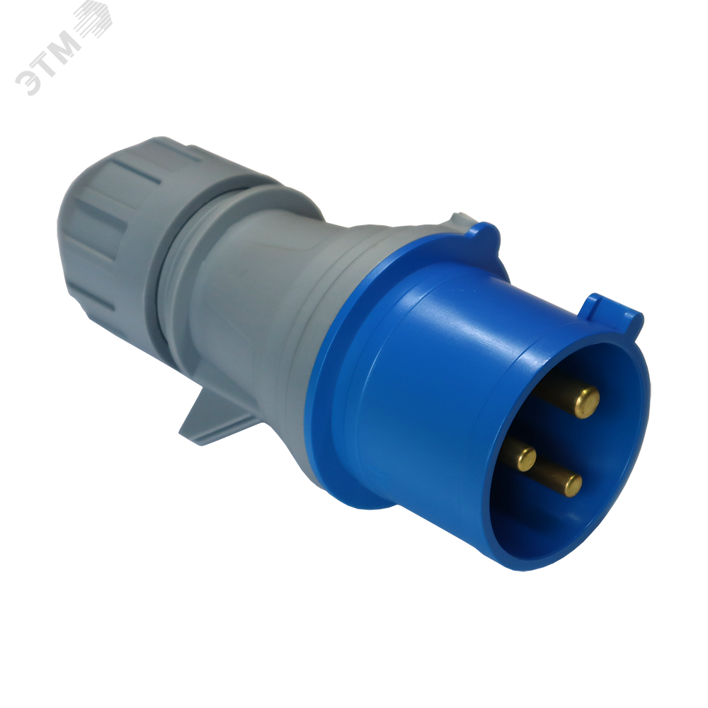 Изображение товара Вилка силовая LANMASTER LAN-IEC-309-32A1P/M 32A 250V разборная