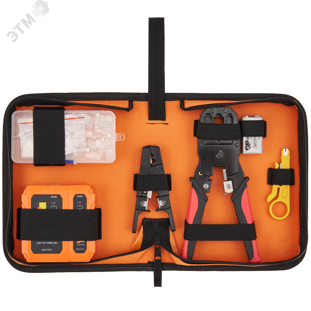 Изображение товара Набор инструментов инсталлятора СКС Basic 11 шт LANMASTER для кабельных систем