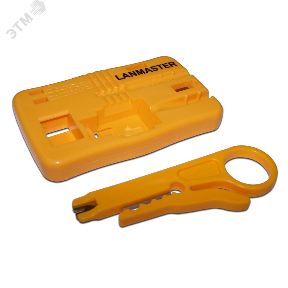 Изображение товара Площадка монтажная для кейстоунов с инструментом для разделки кабеля (шт)