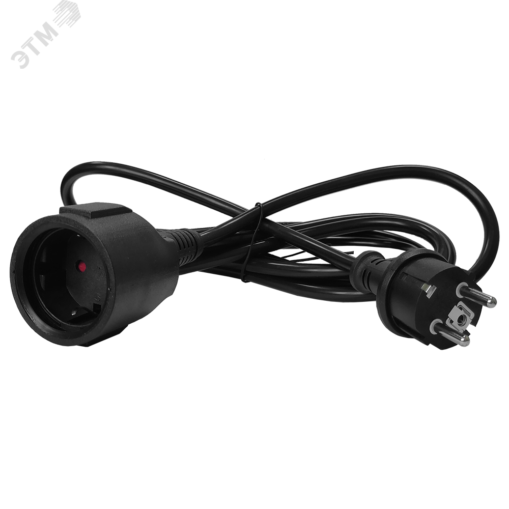 Изображение товара Удлинитель LANMASTER LAN-PPS/SH-5. 0-BK 5 м 3х1, 5 мм2 Schuko - IP44