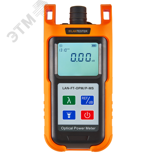 Изображение товара Измеритель оптической мощности высокоточный, SM+MM, разъемы FC/SC/ST/LC (шт)