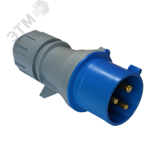 Изображение товара Вилка IEC309 1Ф 32A 250V разборная синяя (шт)