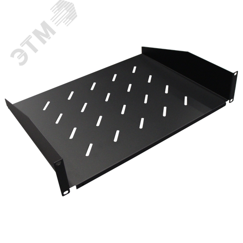 Изображение товара Полка фронтальная глубина 350 мм 1U нагрузка 18 кг (шт)