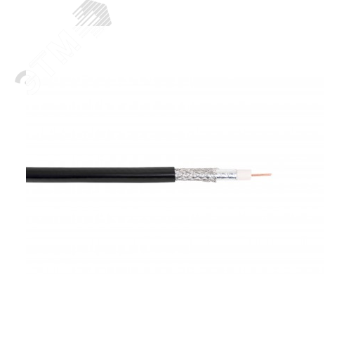 Изображение товара Кабель коаксиальный RG11U 75 Ом CCS оплетка AL 96*0.16мм PVC IN черный 305 м (шт)