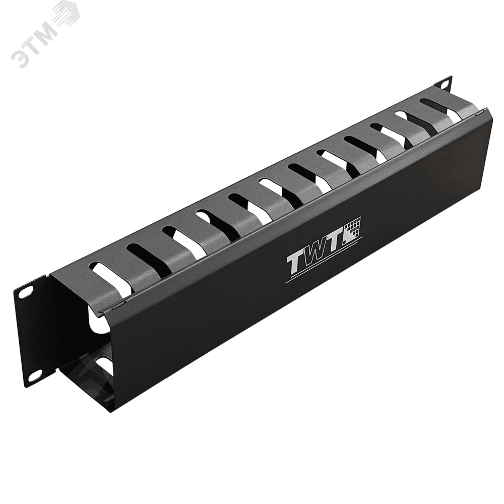 Изображение товара Органайзер кабельный 19'' c крышкой, 2U (шт) Изображение товара Органайзер кабельный 19'' c крышкой, 2U (шт)