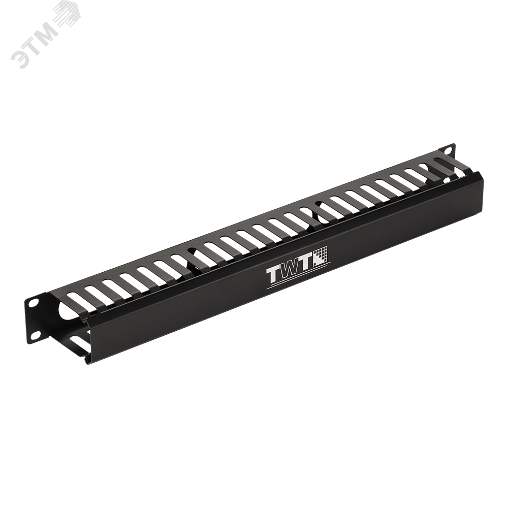 Изображение товара Кабельный органайзер LANMASTER 1U с крышкой и 24 портами, металлический Изображение товара Кабельный органайзер LANMASTER 1U с крышкой и 24 портами, металлический