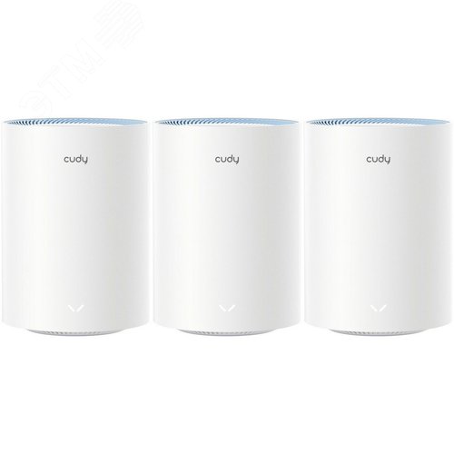 Изображение товара Роутер Mesh бесшовный 10/100BASE-TX 2.4/5 ГГц Wi-Fi 1 (b), Wi-Fi 2 (a), Wi-Fi 3 (g), Wi-Fi 4 (n), Wi-Fi 5 (ac) (шт)