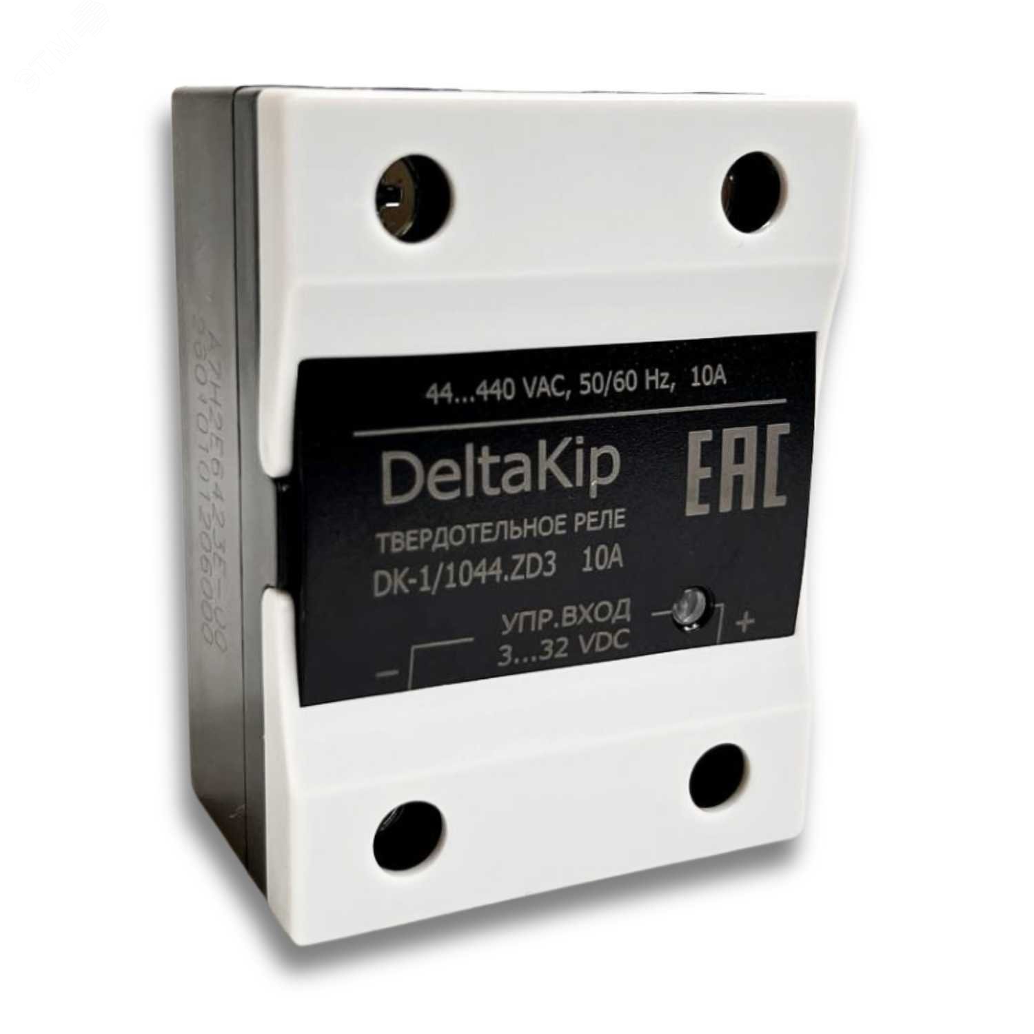 Изображение товара Твердотельное реле DK-HD(1044.ZD3.10А.3...32VDC) от Deltakip