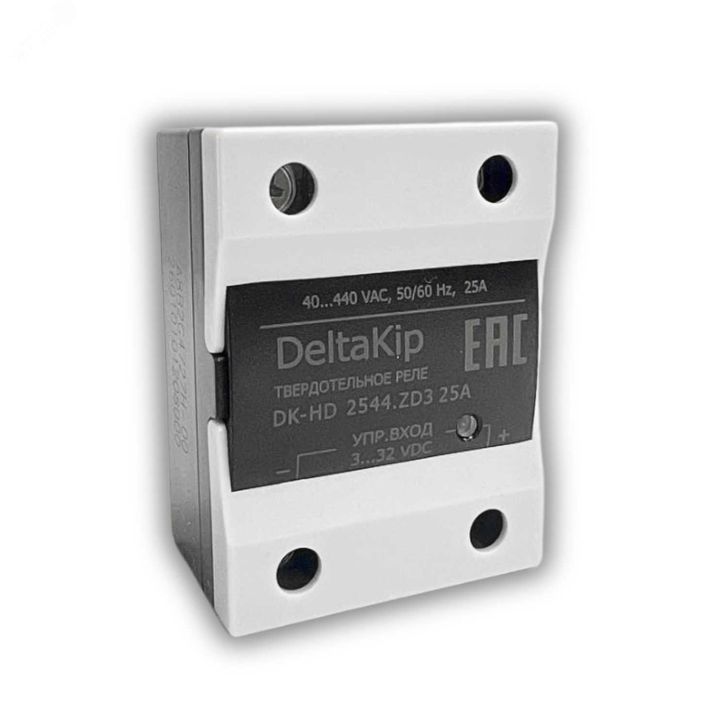 Изображение товара Общепромышленные однофазные твердотельные реле DK-HD 25А 3-32VDC
