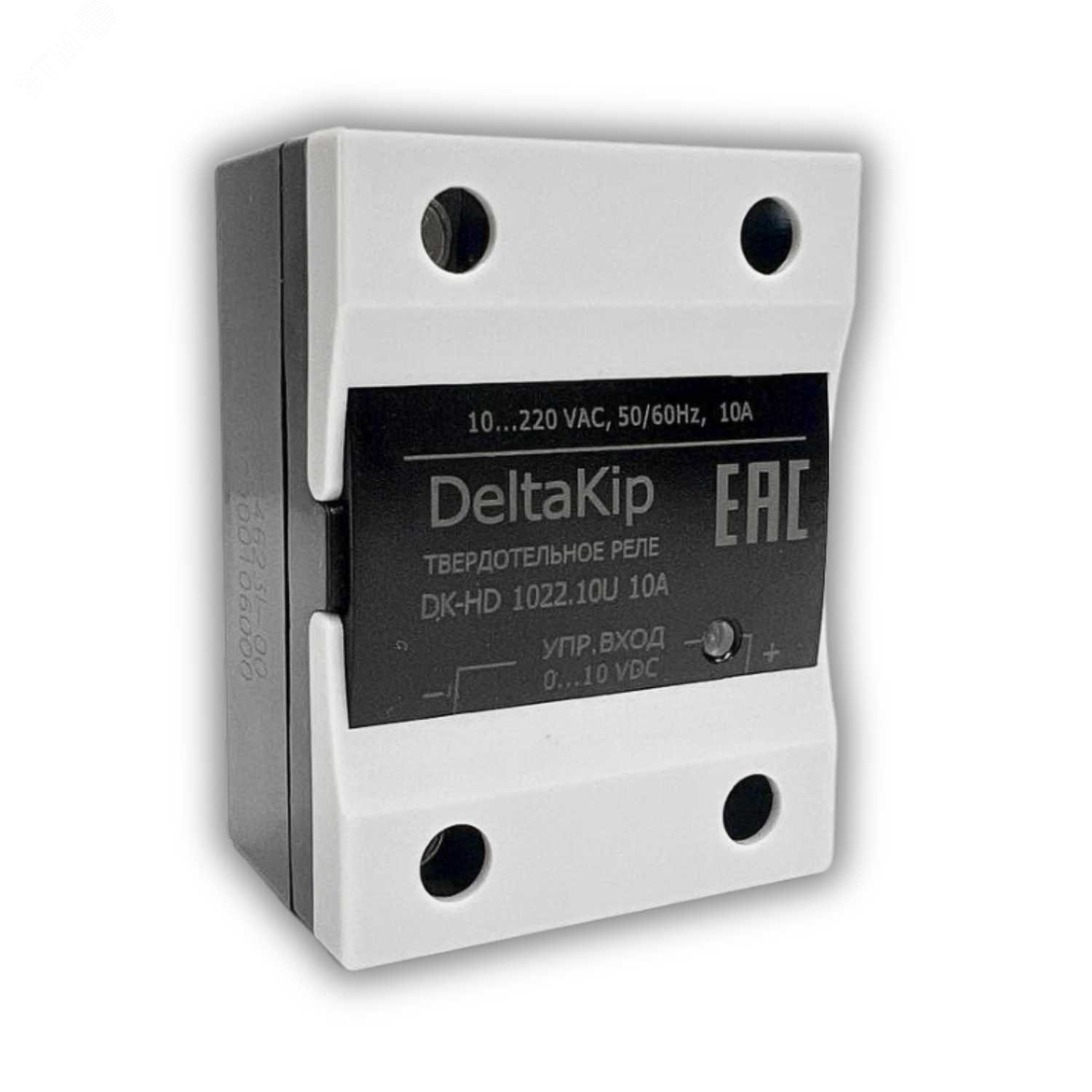 Изображение товара Однофазное твердотельное реле DK1- HD 1022.10U 10А для регулирования напряжения