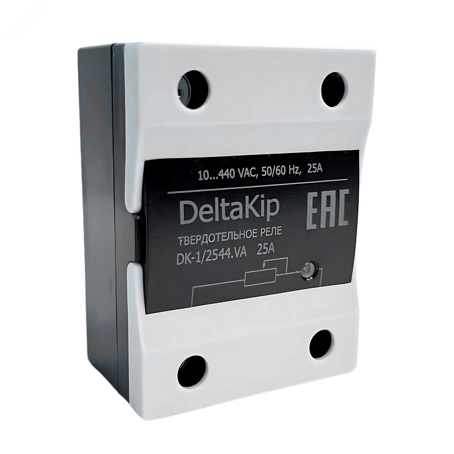 Изображение товара Однофазное твердотельное реле DK-HD 25А 440В для регулировки напряжения