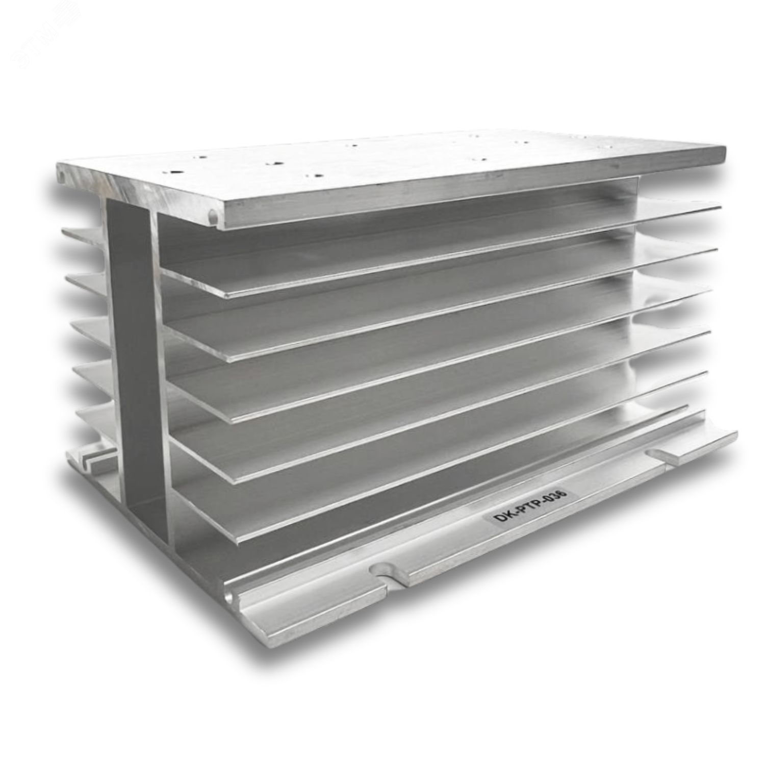 Изображение товара Радиатор охлаждения для твердотельного реле DK-РТР (036) алюминиевый