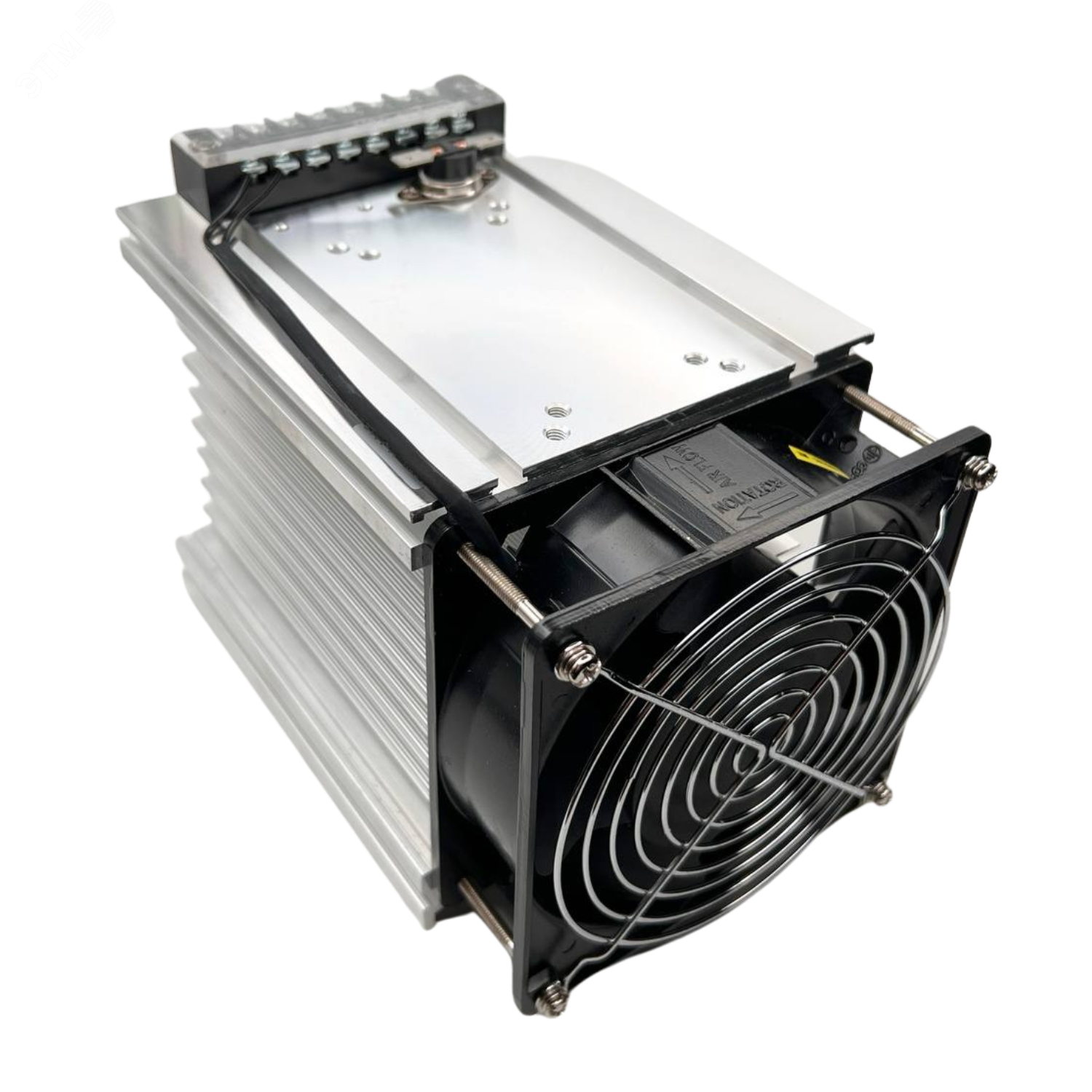 Изображение товара Радиатор охлаждения для твердотельного реле DK-РТР 038Vent алюминиевый Китай