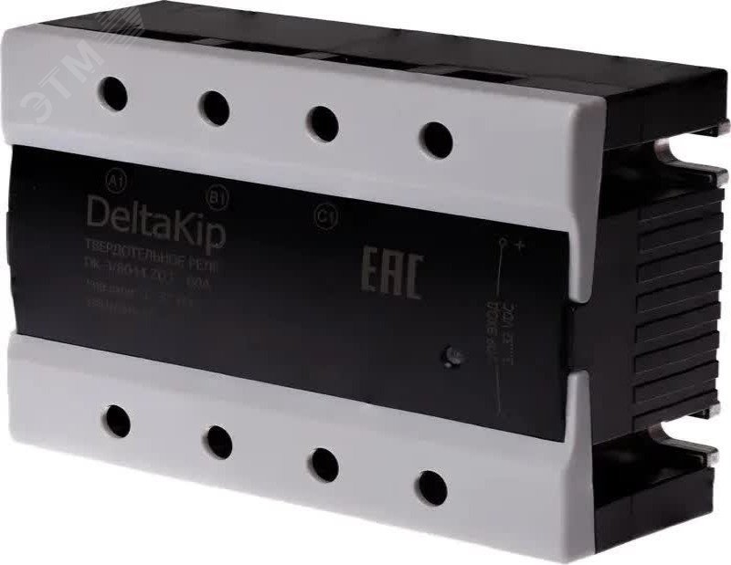 Изображение товара Трехфазное твердотельное реле DK-HT(8044.ZD3 80A 3-32VDC) для автоматизации