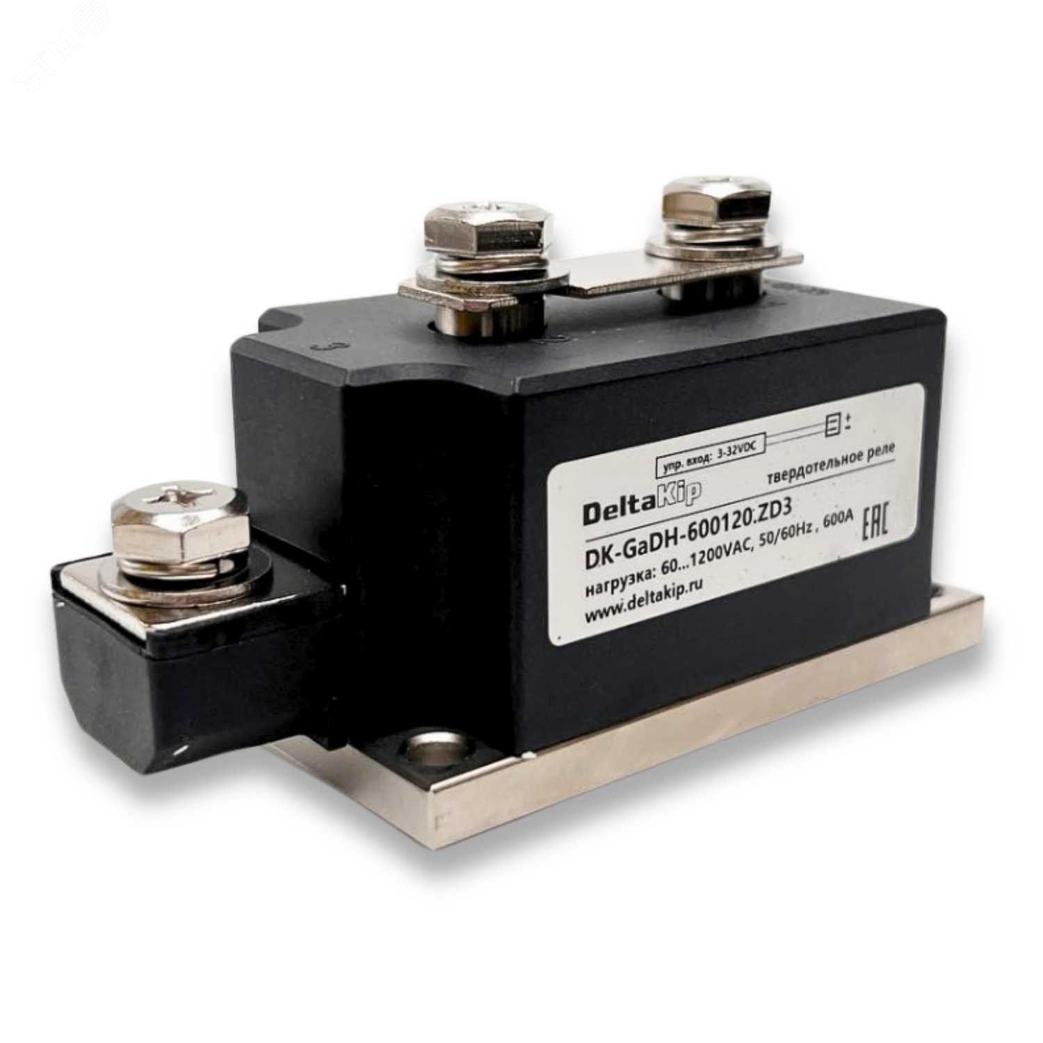 Изображение товара Твердотельное реле DK-GaDH 600А 3-32VDC Китай Дельтаклип