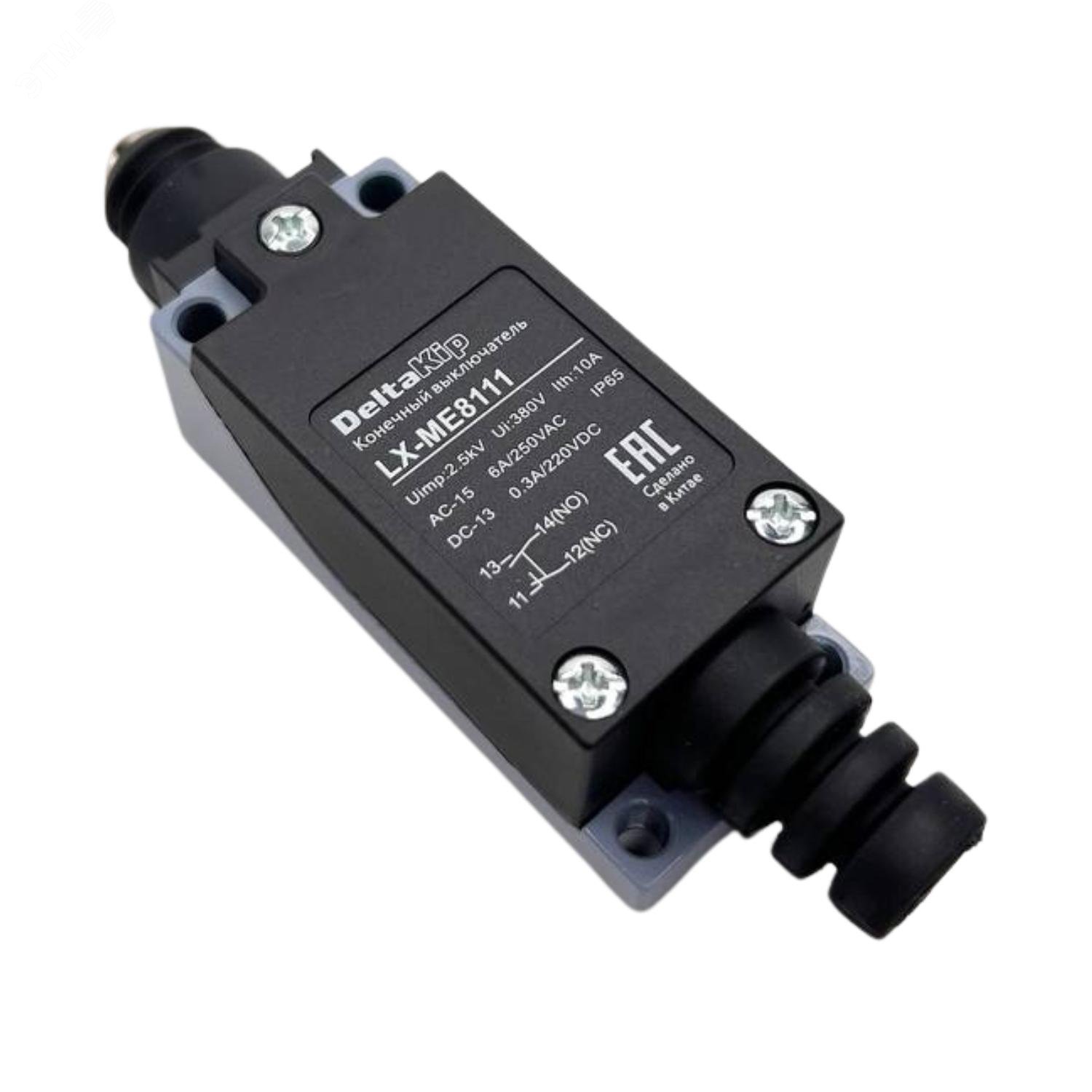 Изображение товара Конечный выключатель LX-ME 8111 IP54 (шт)